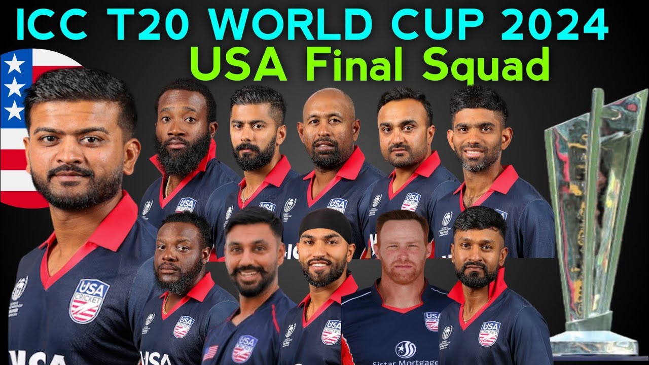 UNITED STATES OF AMERICA- T20 WORLD CUP PLAYER LIST